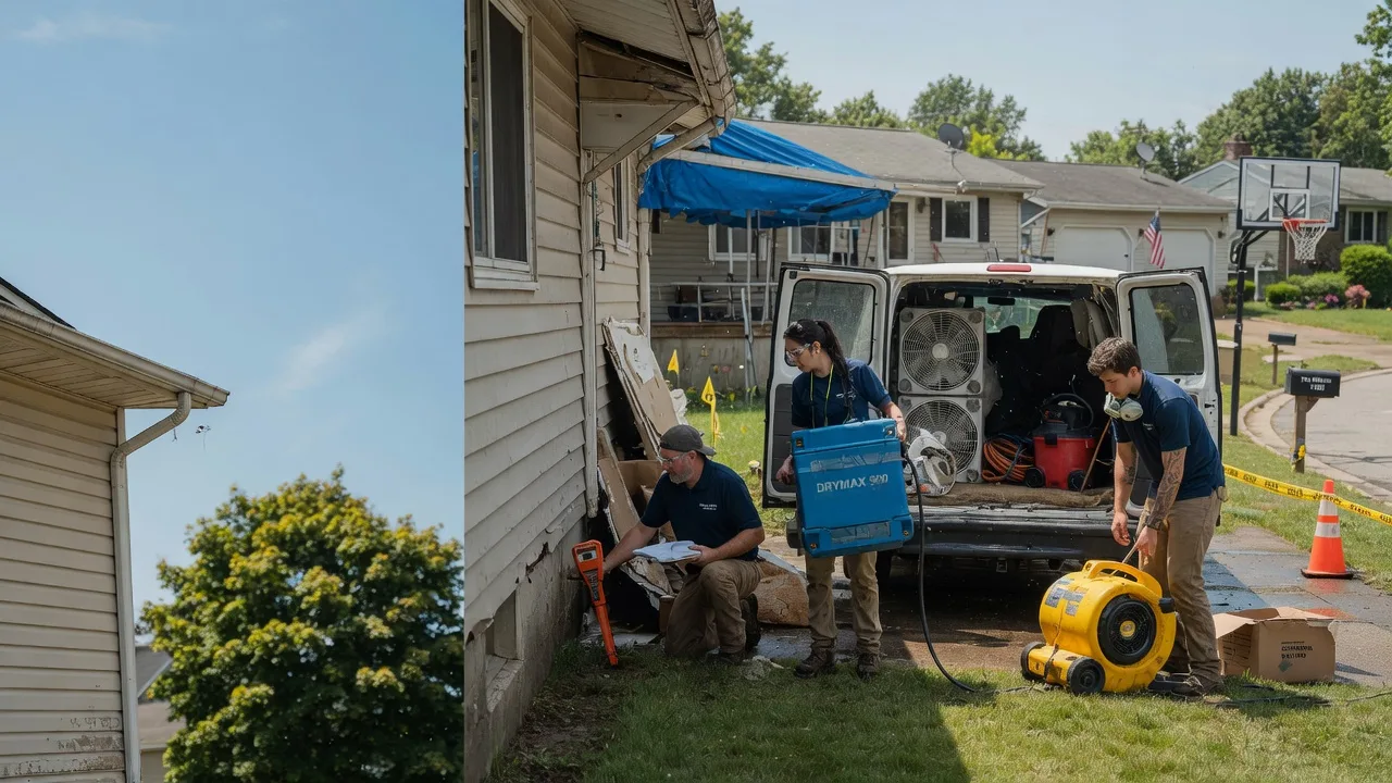 Ceiling Leak Cleanup in North Norwich, NY near me