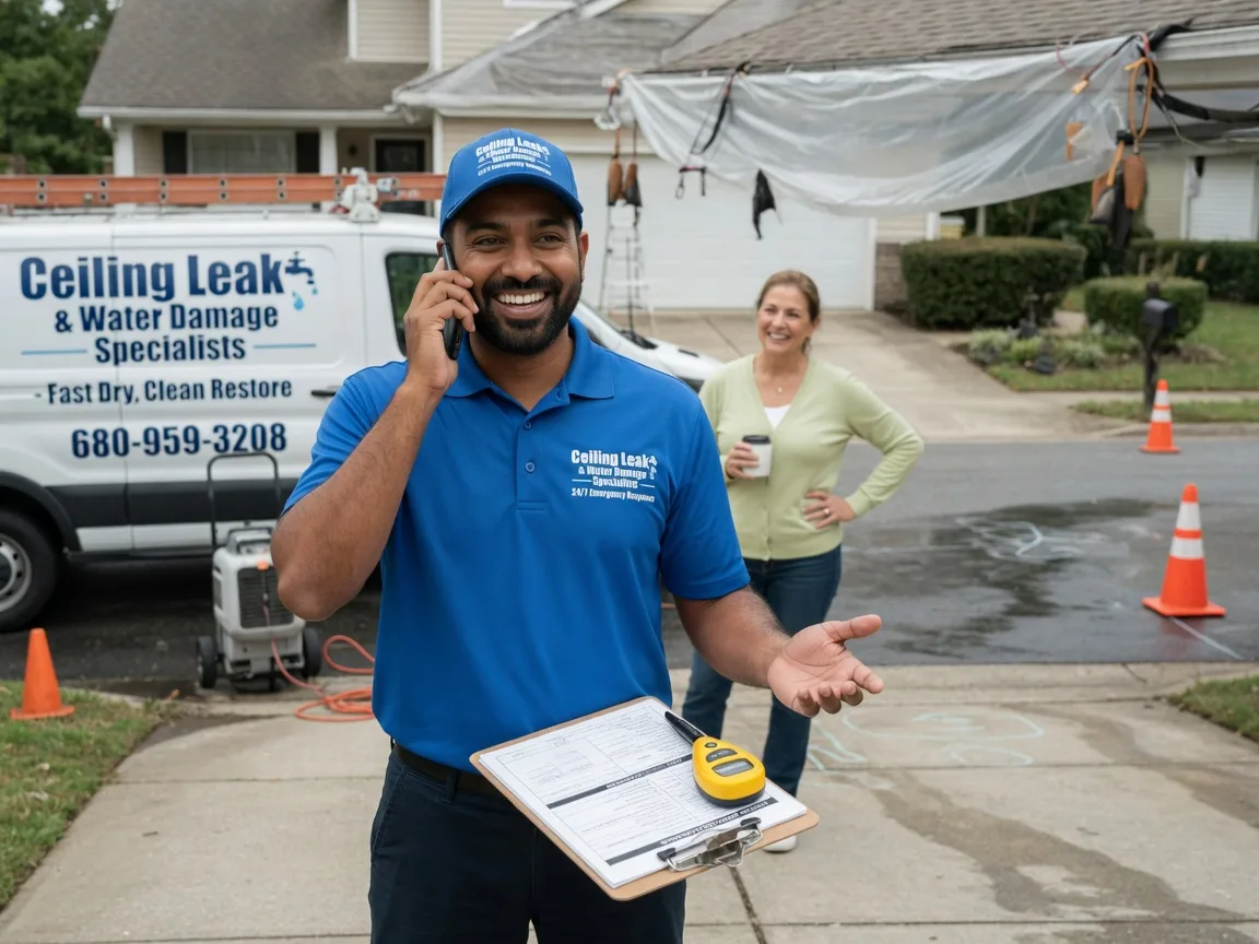 Ceiling Leak Cleanup North Norwich, NY FAQs
